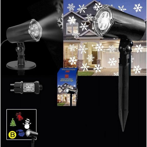 Χριστουγεννιάτικος Projector LED Διάφορα Σχέδια